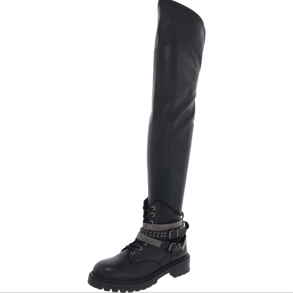 Steve Madden Bronte leather boots size 6 brand new